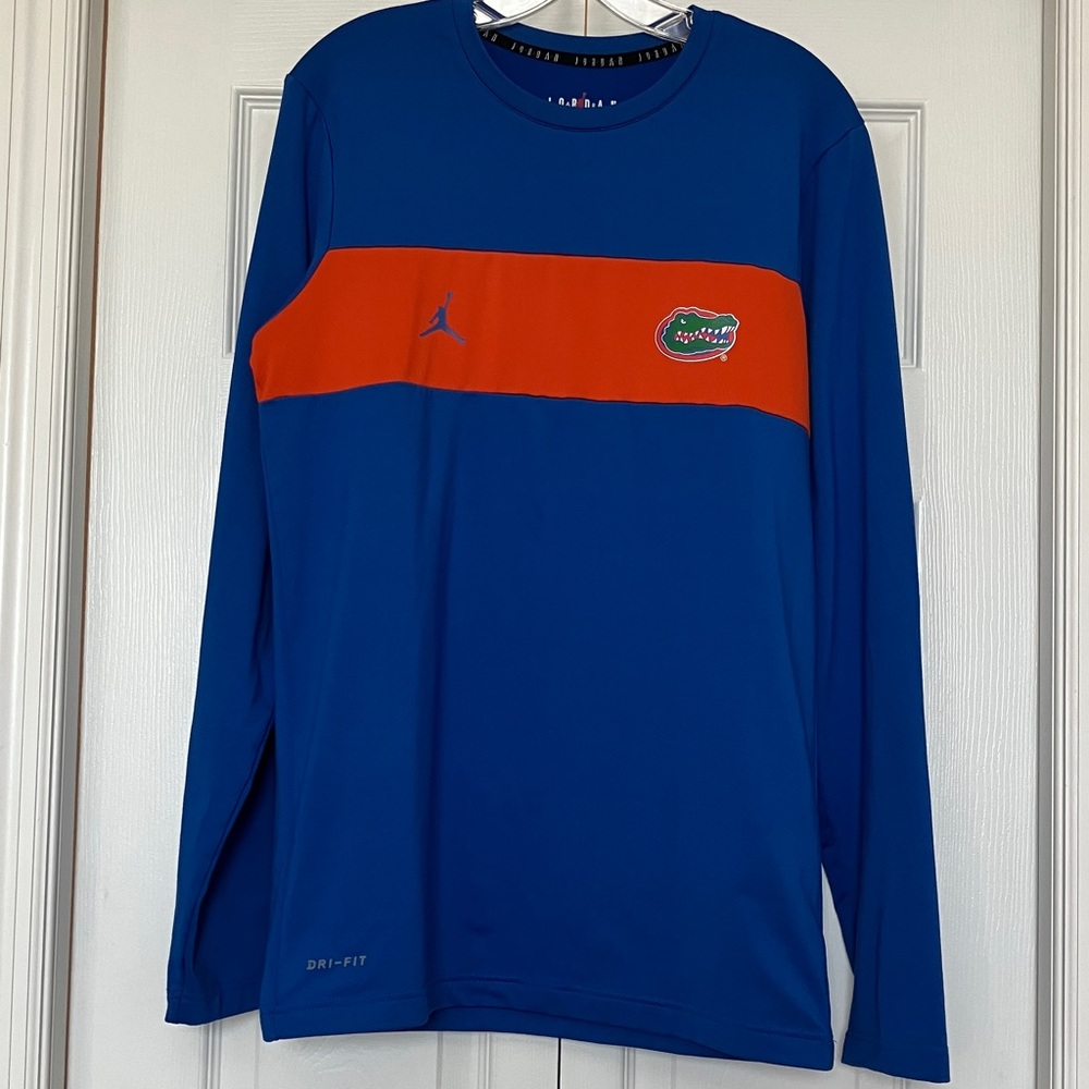 Jordan Brand Florida Gator Dri fit Long Sleeve Shirt
